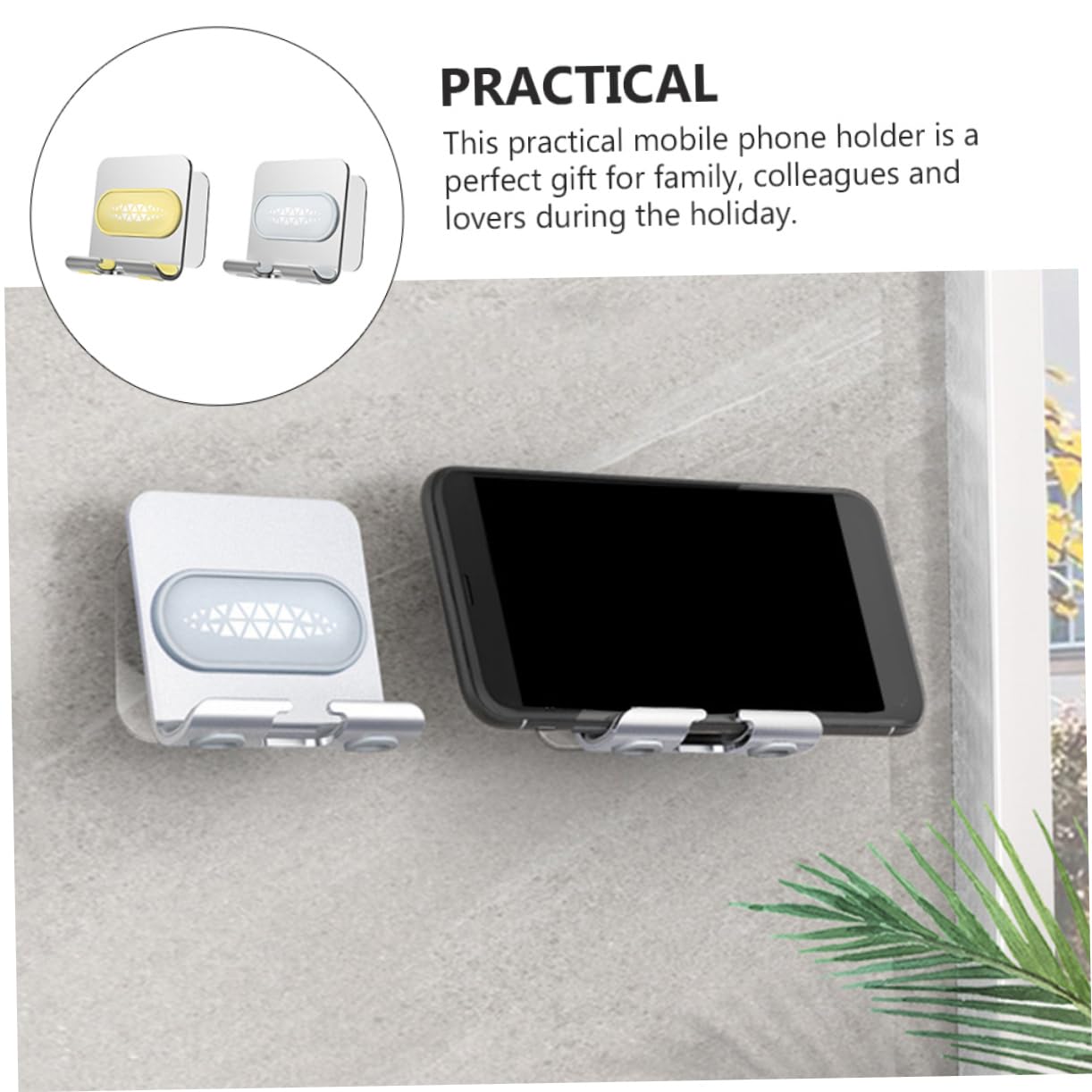 Artibetter 4pezzi Supporto Per Smartphone Per Tavolo Adatto Per Videochiamate e Visione Di Film Facile Da Trasportare Design Elegante e Resistente