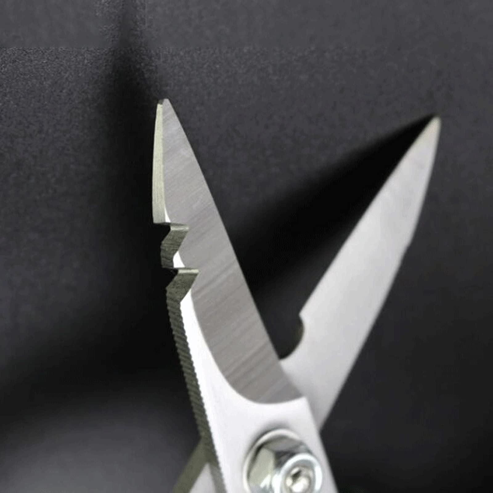 Ciseaux de bureau, ciseaux artisanaux, 5,5 pouces 146 mm en acier inoxydable multi-usages Ciseaux d'électricien ménager Cutter Couteau Outil Coupe-câble Fonction Ciseaux