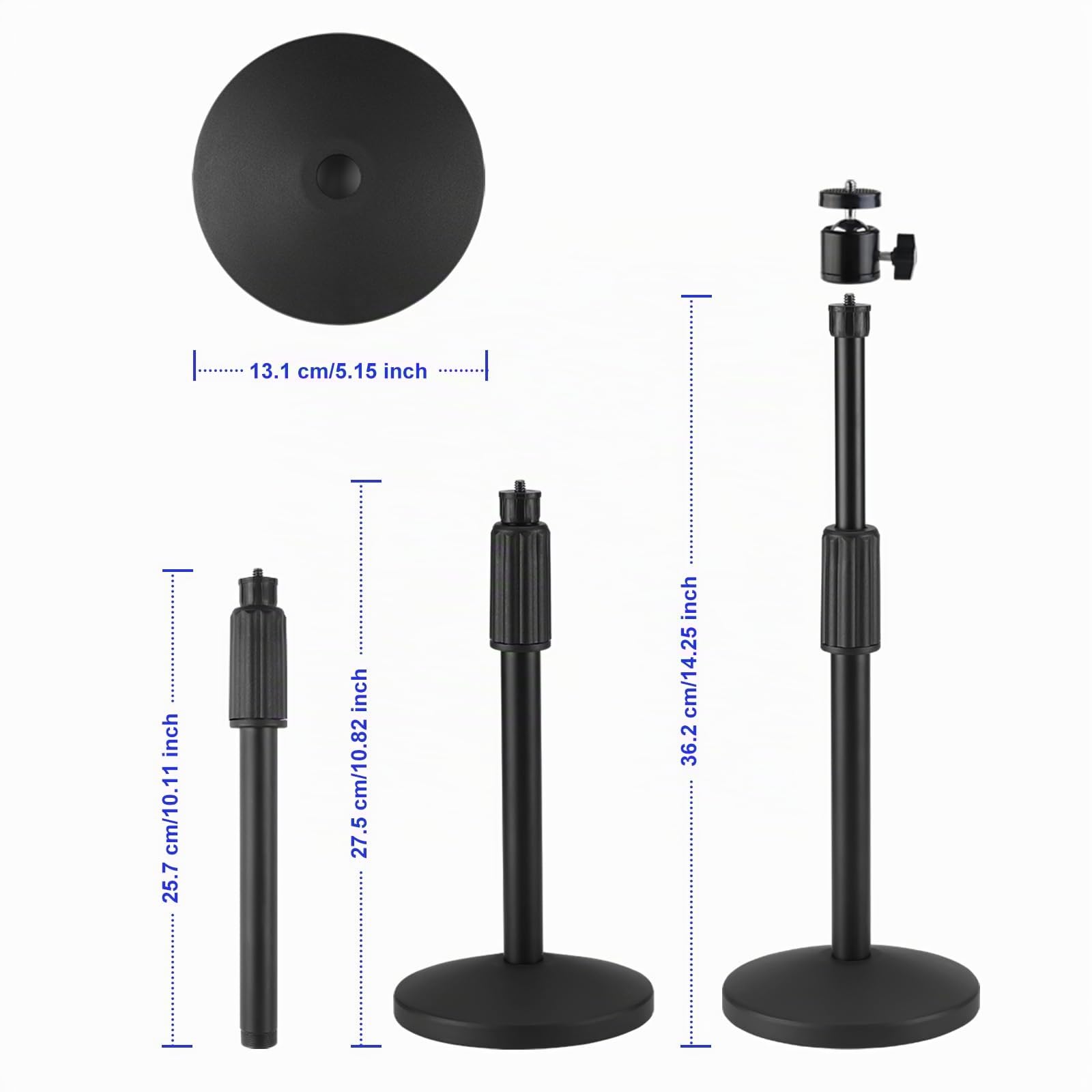Lot de 6 tubes lumineux RVB portables avec étui - 5000 mAh - Fonctionne avec piles - Pour studio vidéo LED, photographie, danse DJ, fête, scène, cabine photo