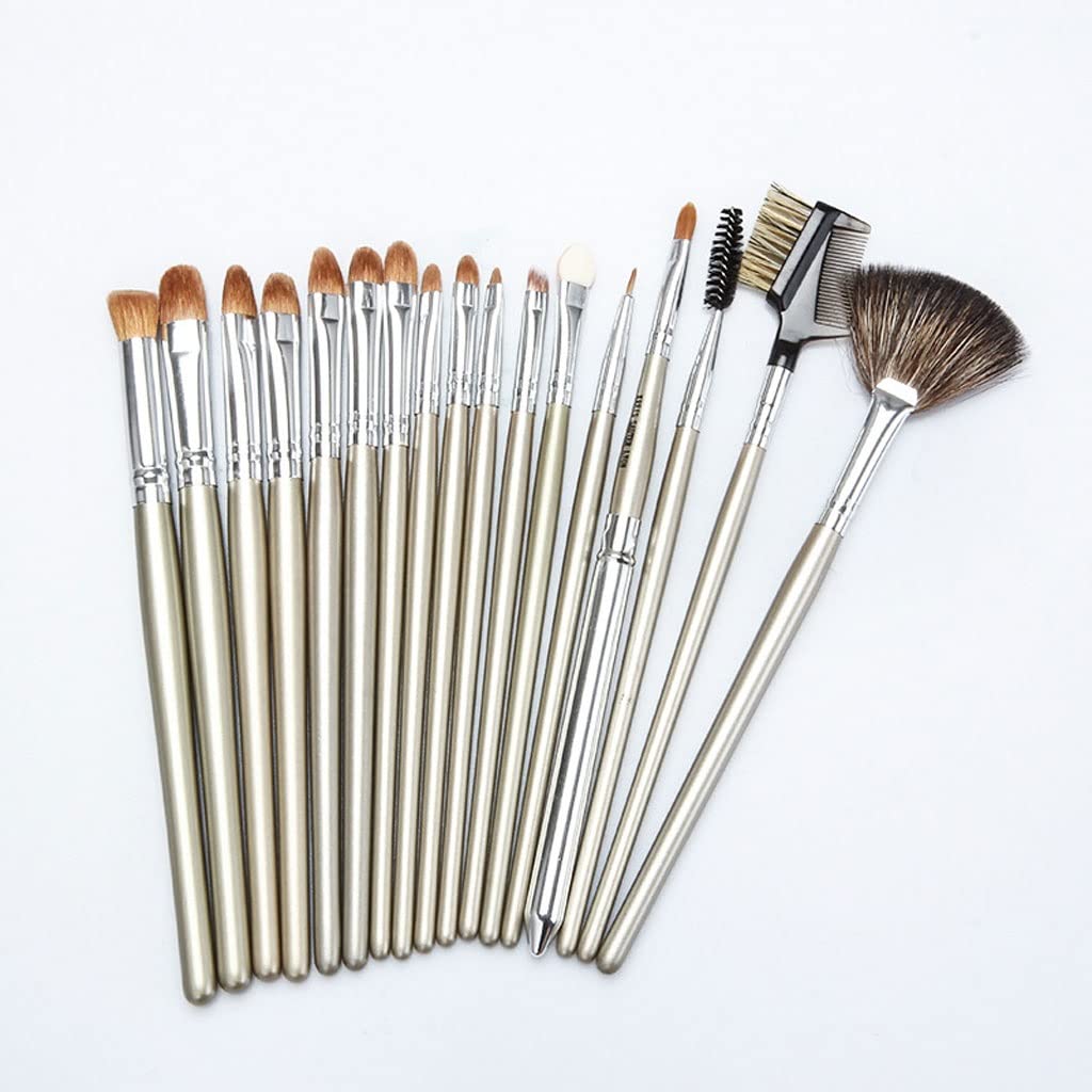 Set di 22 pennelli for Il Trucco con Manico in Legno, Set di pennelli for Cosmetici, Strumenti for Il Trucco da Studio