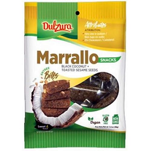 Dulzura Marrallo BitesBocaditos de Coco y Ajonjoli Tostados 3,75 oz (x4)