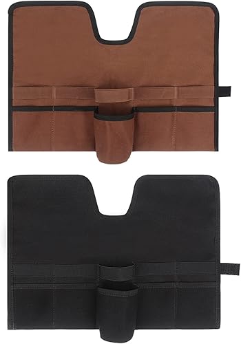 Miniatura 4 de Jaugufiy Bolsa de lona para barman de viaje kit de barman de viaje bolsa de bar bolsa profesional de barman de mixología kit de barman de cóctel