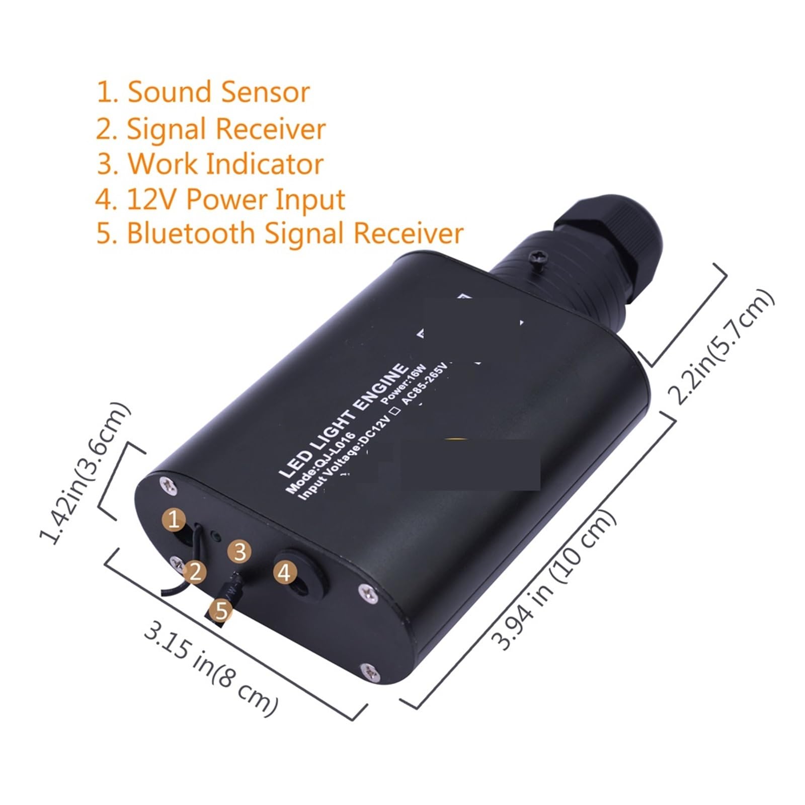Oświetlenie wnętrza samochodu LED, Światła światłowodowe LED samochodowe Zestaw oświetlenia sufitowego Star z aplikacją na smartfony Kontroler Bluetooth Światłowód gwiazdowy Światła nastrojowe w samoc
