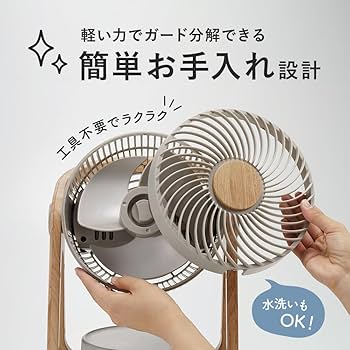7/0617x24 WOOD STYLE サーキュレーター CF-AZ0615 Amazon.co.jp: THREEUP CF-AZ0615GG Circulator Fan with Energy