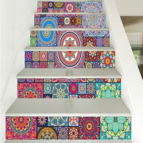 FLFK Messicano Adesivi per Piastrelle Impermeabile...