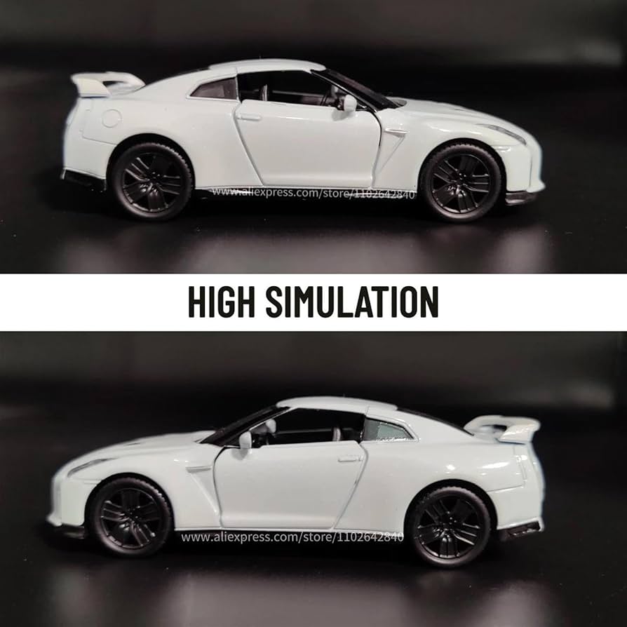 35GTRダイキャスト製 Mcモデルコレクション、ダイキャストカー、1:64、gtr r35