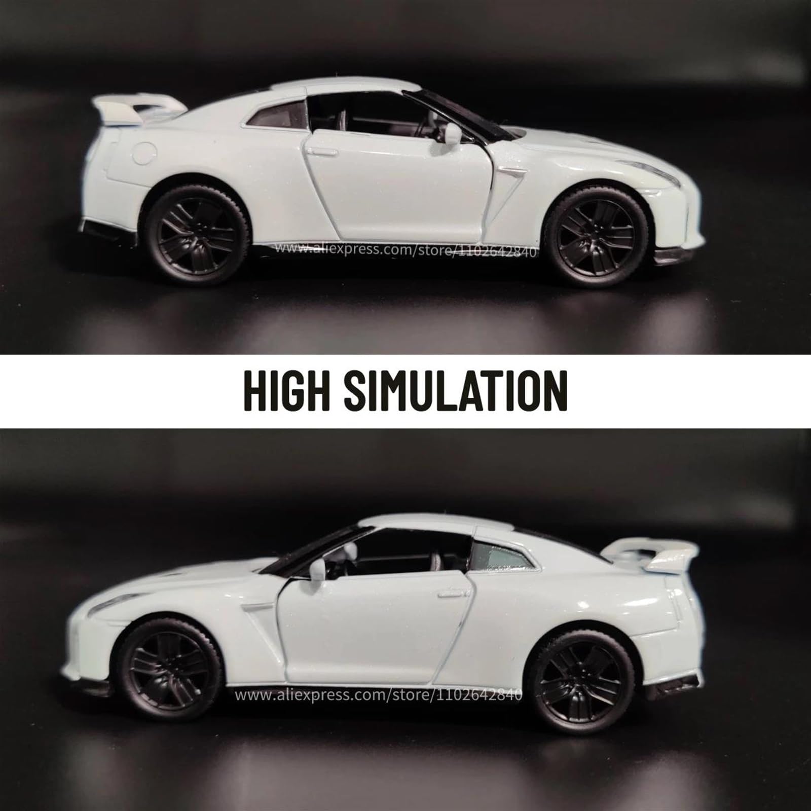 Amazon | ダイキャストカー 1:36 日産 GT-R R35 スーパーカーレプリカ