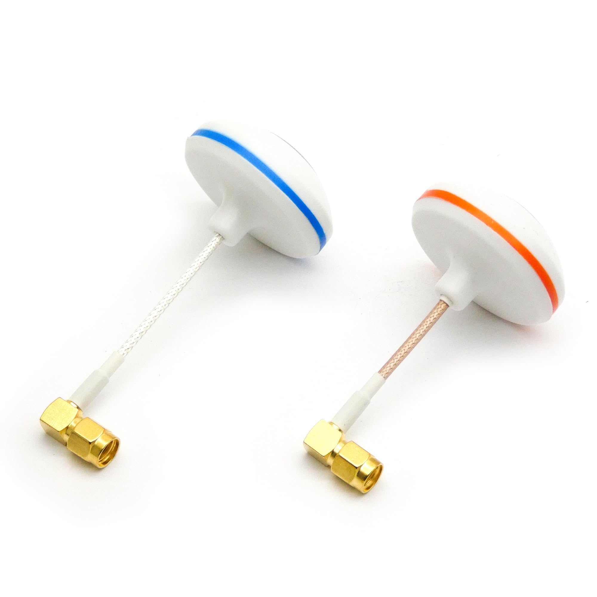 2pcs 5.8GHz Cloverleaf Antenna Pair Set 3dbi RHCP Clover RP-SMA (Transmitter and Receiver Antenna)