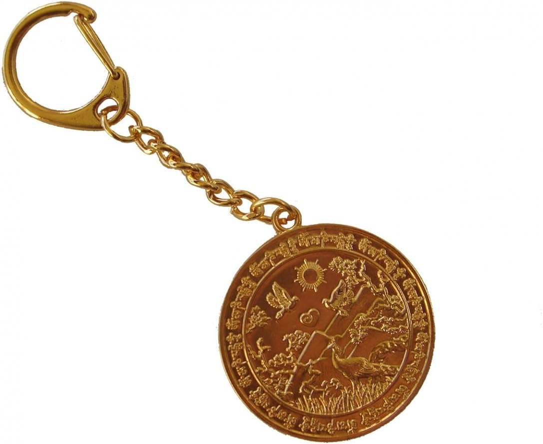Feng Shui Protection against Angry People Amulet Keychain