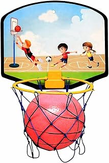 Neeyati Kids Indoor Basketball Hoop – Mini Wall-Mounted Basketball Game Toy for Boys & Girls | Easy Install, Durable Hoop Price In India