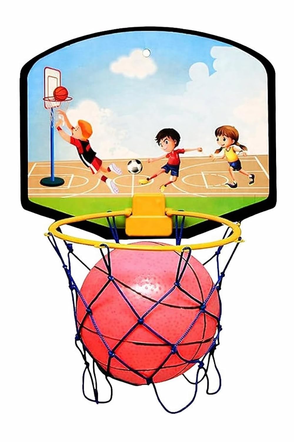 Neeyati Kids Indoor Basketball Hoop – Mini Wall-Mounted Basketball Game Toy for Boys & Girls | Easy Install, Durable Hoop... - Review, Price and Buying Guide