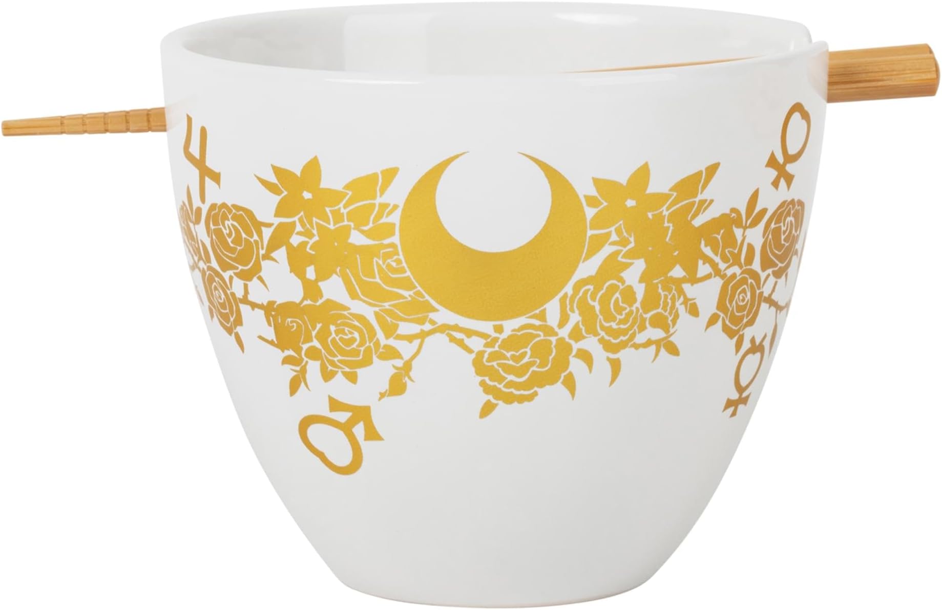 Sailor Moon Crystal 16 Ounce Ramen Bowl with Chopsticks