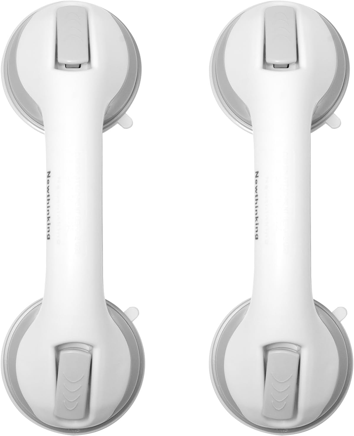 Newthinking Suction Bathroom Grab Rails, Portable Mobility Aids Safety Handle with Suction Cup Fitting, for Bathroom, Children and Disability Aids (2 Pack)