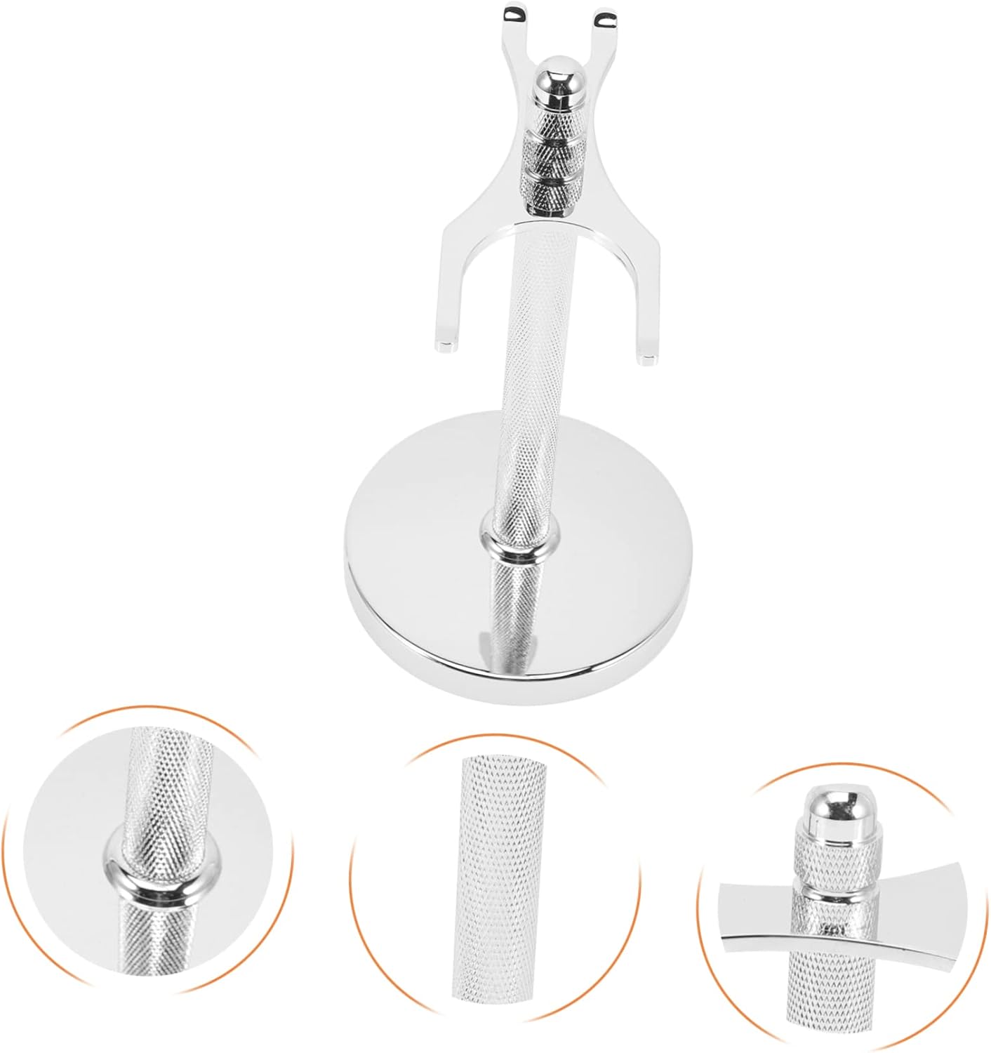 NOLITOY 2pcs Razor Holder for Shower Brush and Razor Holder Barber Organizer Men's Base