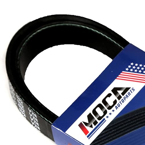 Miniatura 6 de MOCA 6PK1070 EPDM Correa serpentina para Audi 10-13 A3 2.0L, 10-11 A3 2.0L, 10-13 A3 2.0L, para Nissan 04-06 Maxima 3.5L, para Volkswagen 13-14