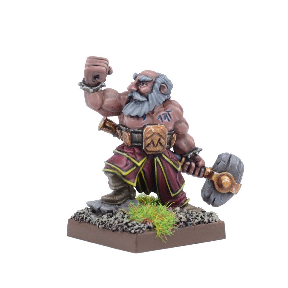 Mantic MGKWD201 Dwarf Stone Priest Play Set