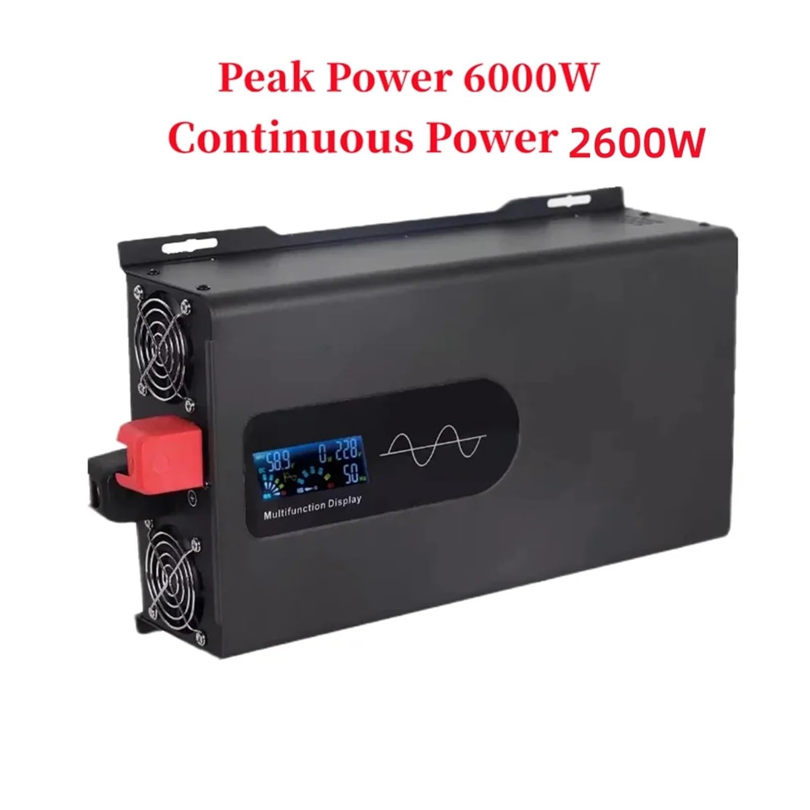 Mikroinwerter, Czysta fala sinusoidalna DC 12V 24V 48V 60V do AC Power Invertor Converter Solar Car Micro Inverter(6000W,48V_50)
