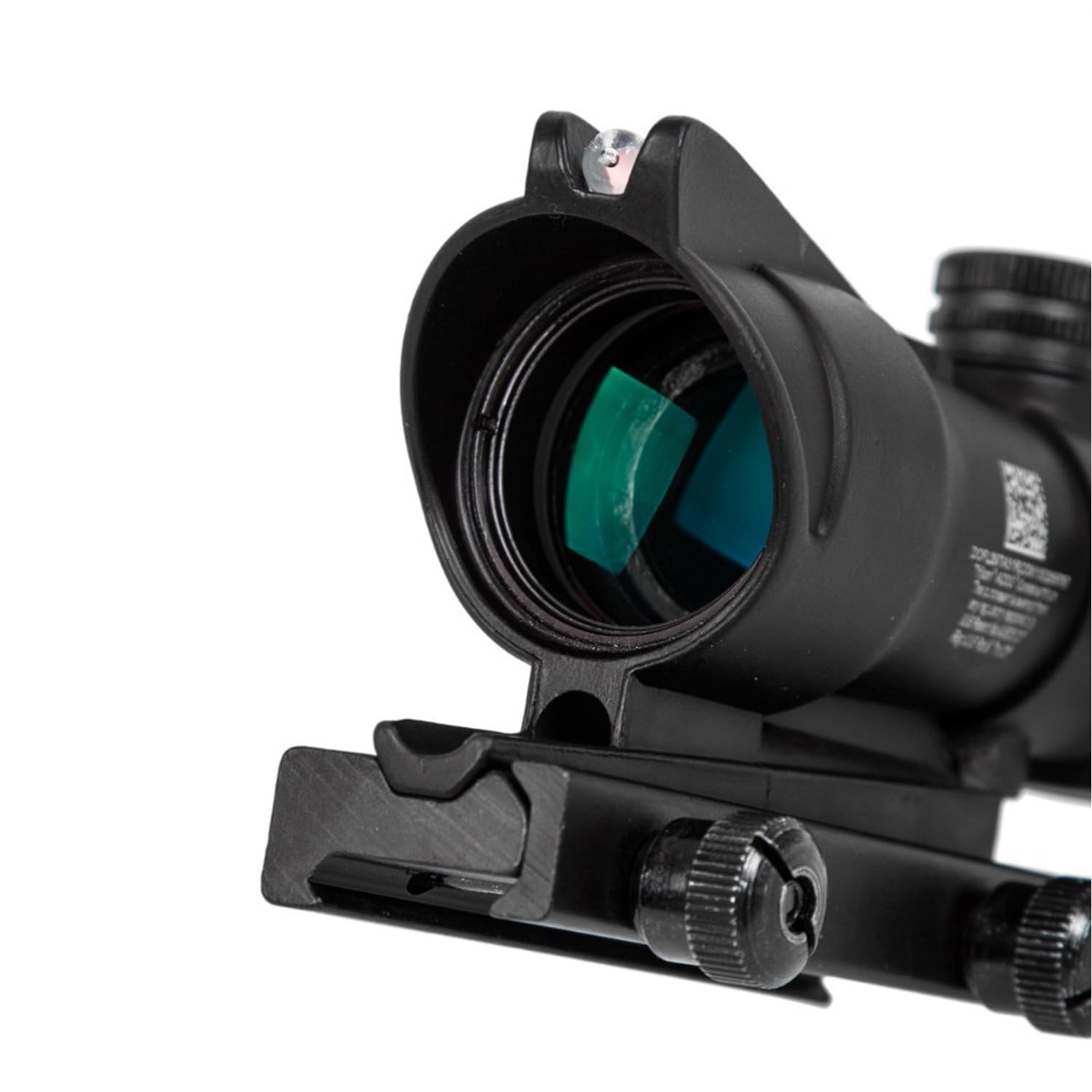 Paike Lunette de visée 4x32mm ACOG Red Dot Sight avec réticule Chevron Rouge