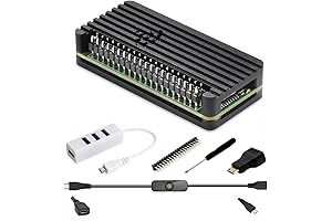 Raspberry Pi Zero Kit: Upgraded Case and Accessories for Enhanced Functionality