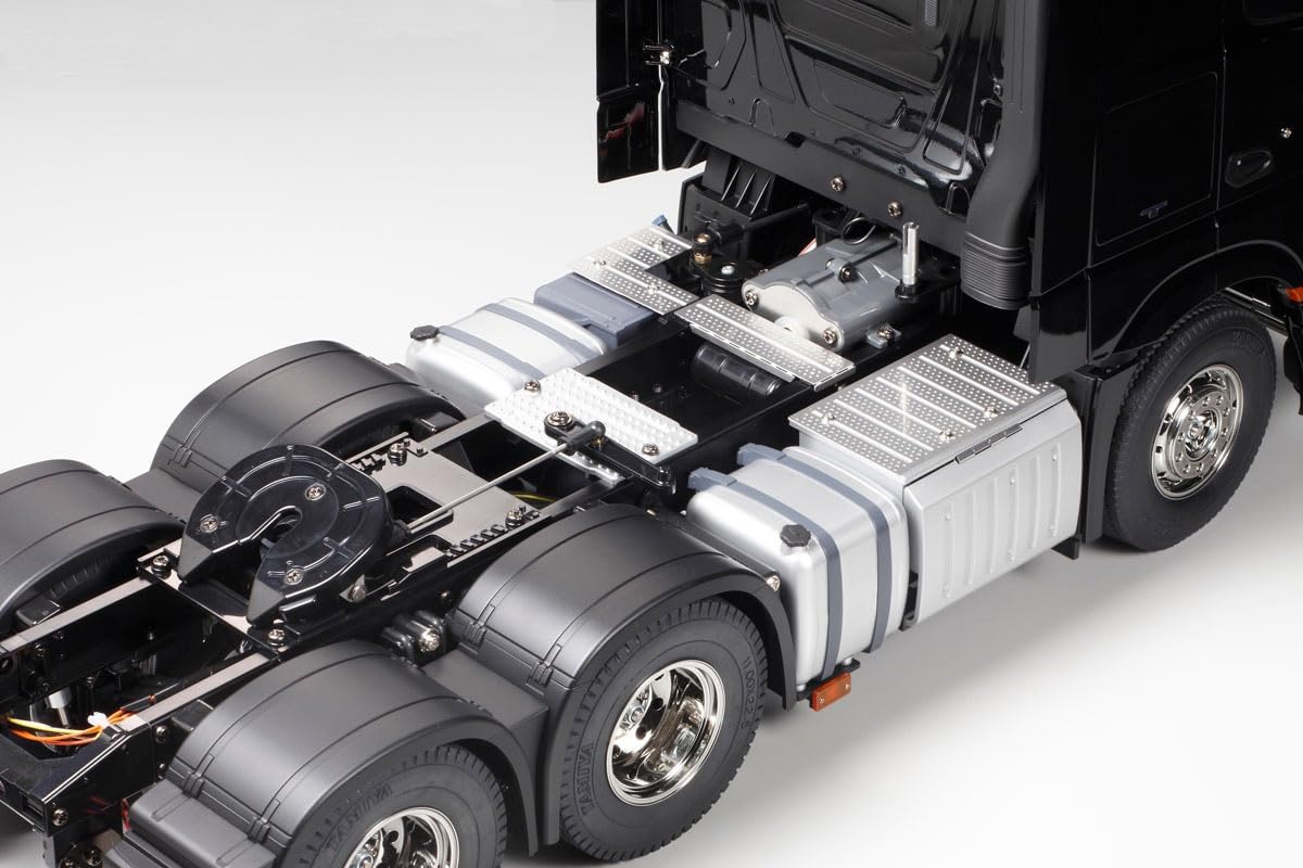 TAMIYA 300056348 1: 14 RC MB Actros 3363 giga SP. 6 X 4, Nero