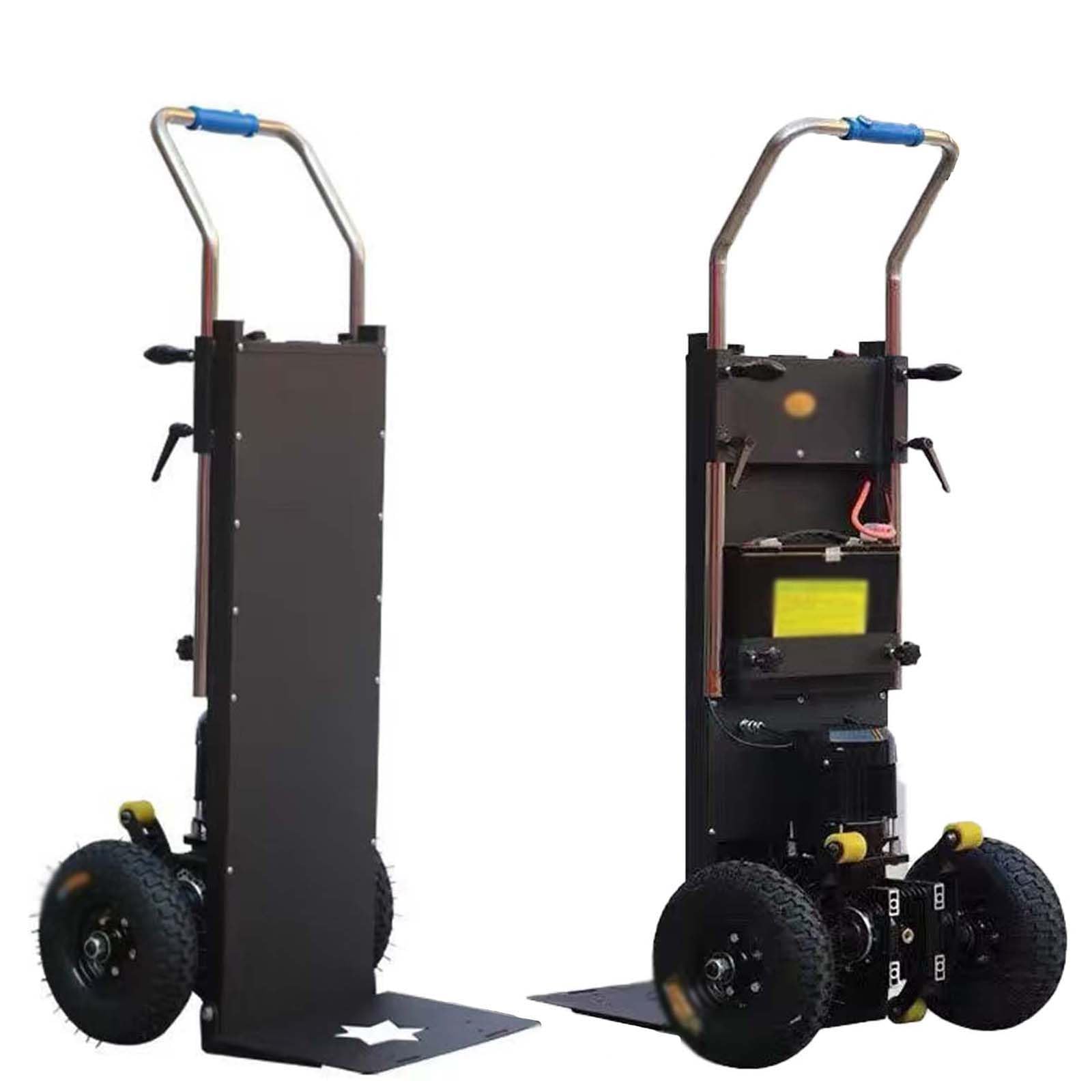 Generisch Elektrischer Treppensteigerwagen 1200 W 1500W Elektrischer Treppensteiger Sackkarren zum Bewegen von Hochleistungs Treppensteigern mit Einer Tragkraft von 400 kg