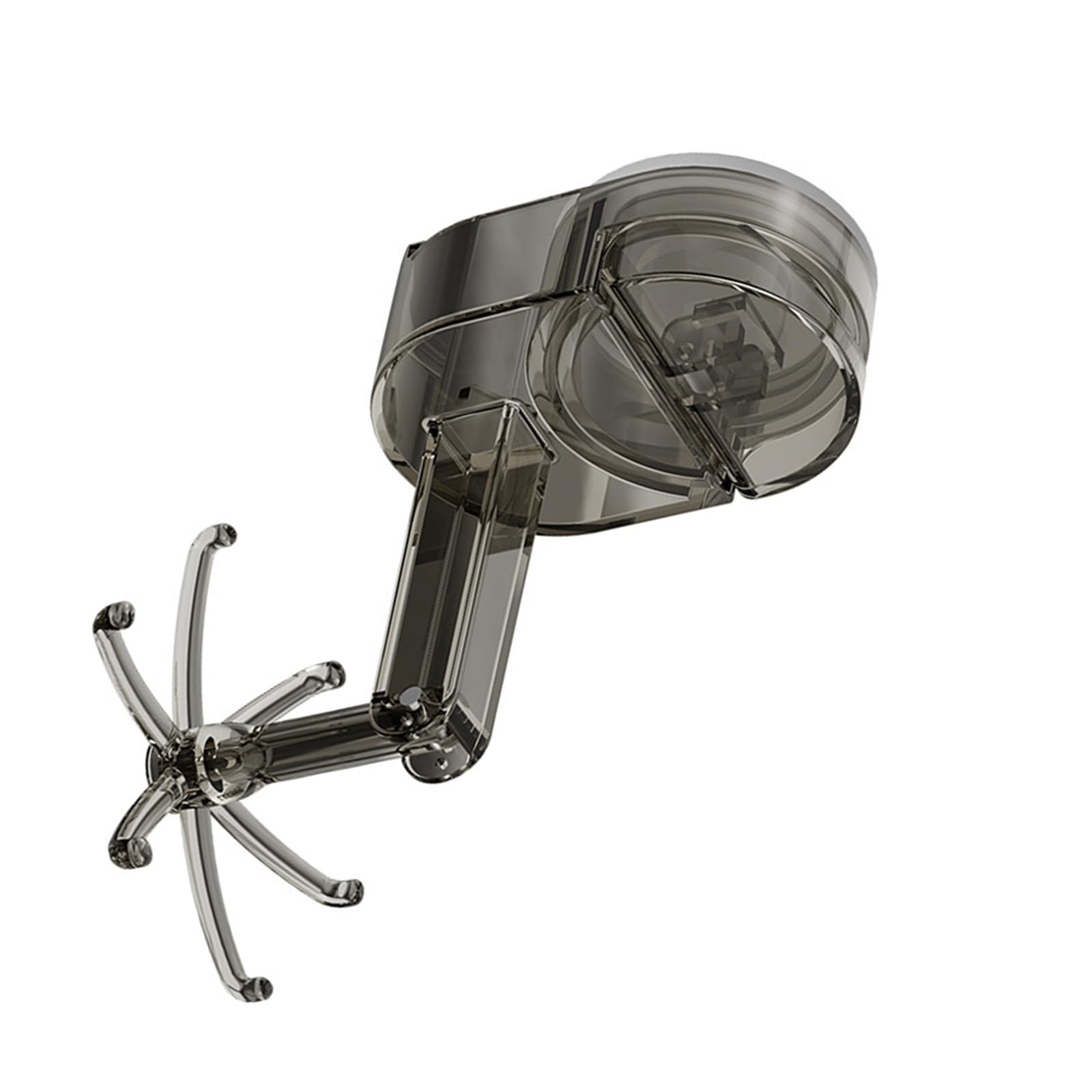 Hsioluted Space Saving Rotating Hook with Suction Cup Vacuum Hook Efficient Rotatable Hanger for Kitchen and Bathroom Use Kitchen Wall