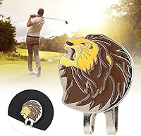Vista 3 de Vbest Life - Clip magnético para sombrero de pelota de golf, clip para sombrero de golf en forma de león con fabricante de bolas magnéticas