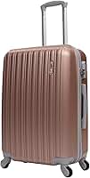 Mala de viagem média 23kg Londres Swiss Move Rose