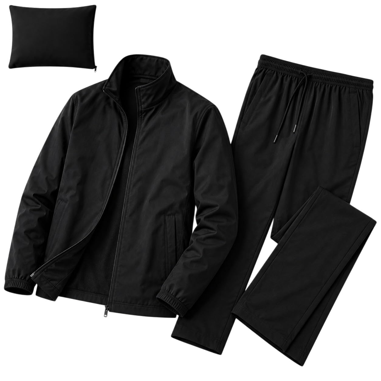 star leather Waterproof Raincoat for Men | Lightweight & Durable Rain Jacket with Hood | Windproof & Breathable | Travel-Friendly, Bike & Motorcycle Use | Full-Length-picture-30