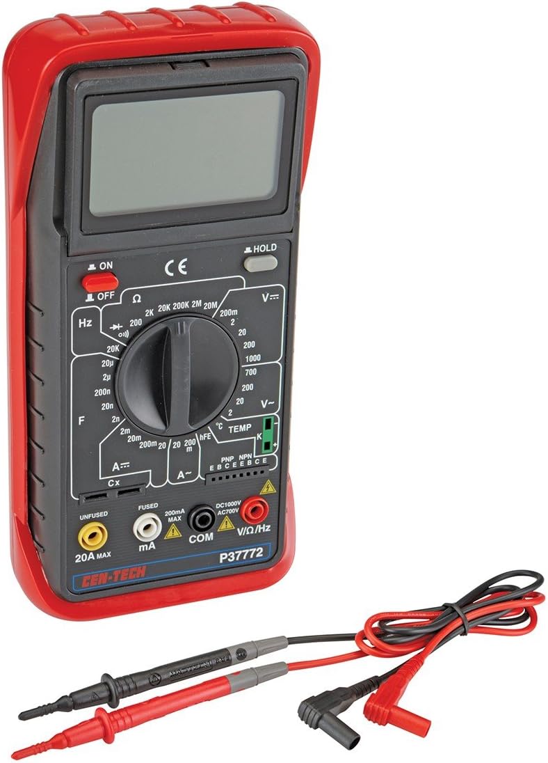 Cen-Tech 11 Function Digital Multimeter with Audible Continuity