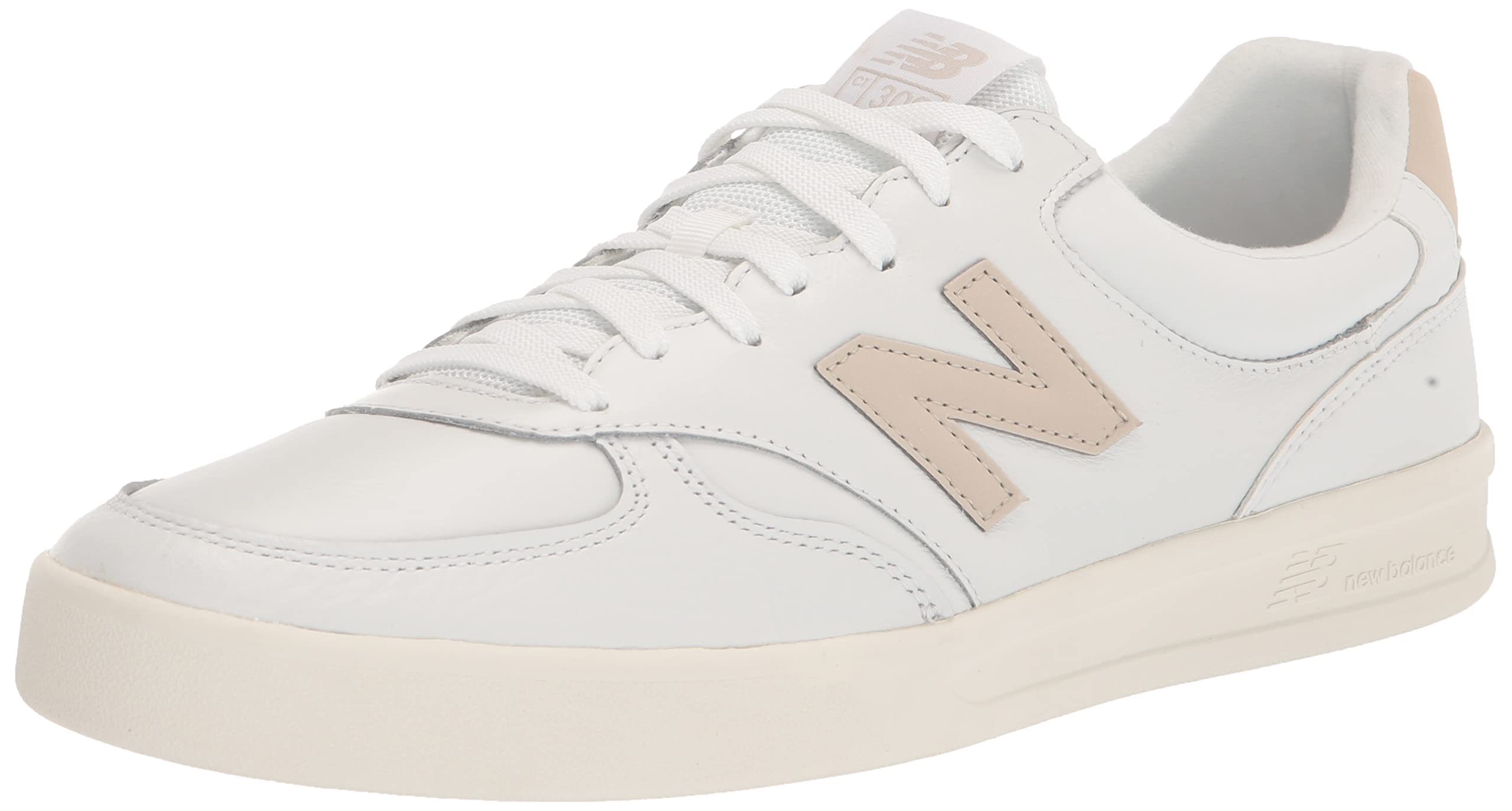 New Balance Men's CT300 V3 Sneaker, White/Grey, 7.5