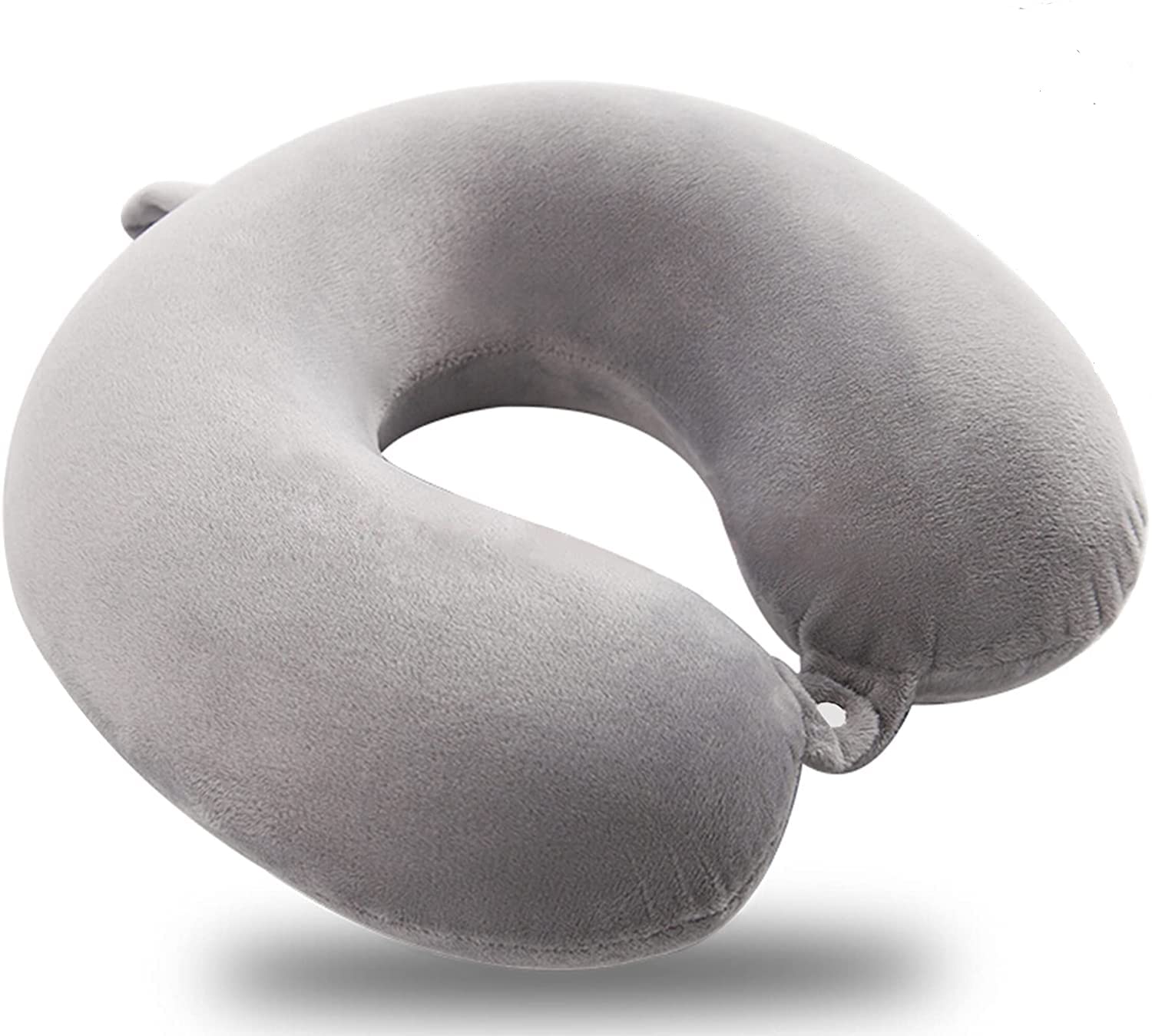 Fluffy's Luxurious Portable Travel Pillow - Perfect Neck Support Pillow, Luxury Compact & Lightweight Quick Pack for Camping,Sleeping Rest Cushion (Grey) (Grey)-image-34