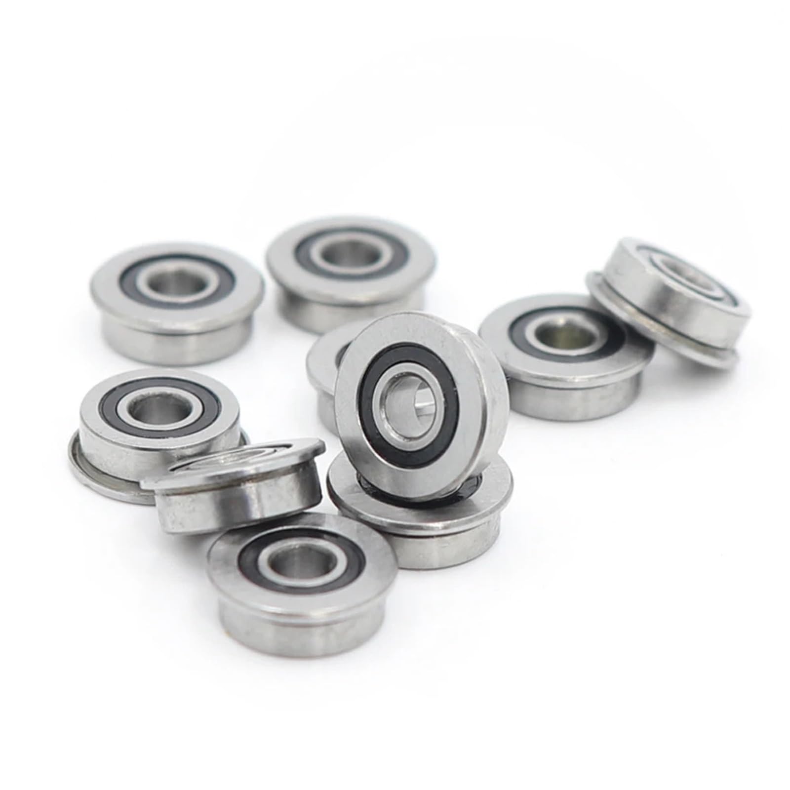 Rodamiento MF83-2RS 3x8x3mm de bolas miniatura con brida RF-830DD para motores 4