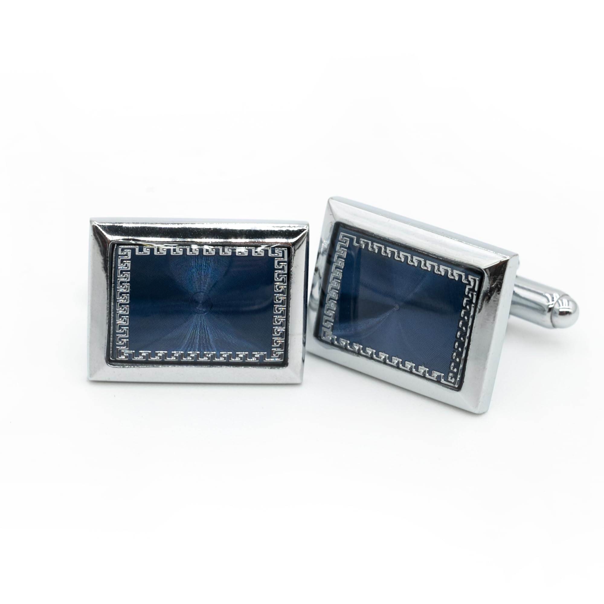 Ruyosn Gemelos para hombre, gemelos para camisa, gemelos, bodas, negocios, fiestas, Ｍ, Acero inoxidable, Sin piedra