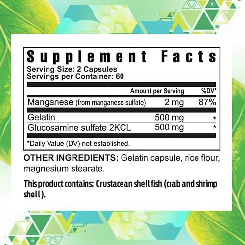 Miniatura 2 de Youngevity Ultimate Gluco-Gel - para articulaciones, tendones, huesos y cartílago  Contiene glucosamina, gelatina y manganeso  240 cápsulas  4