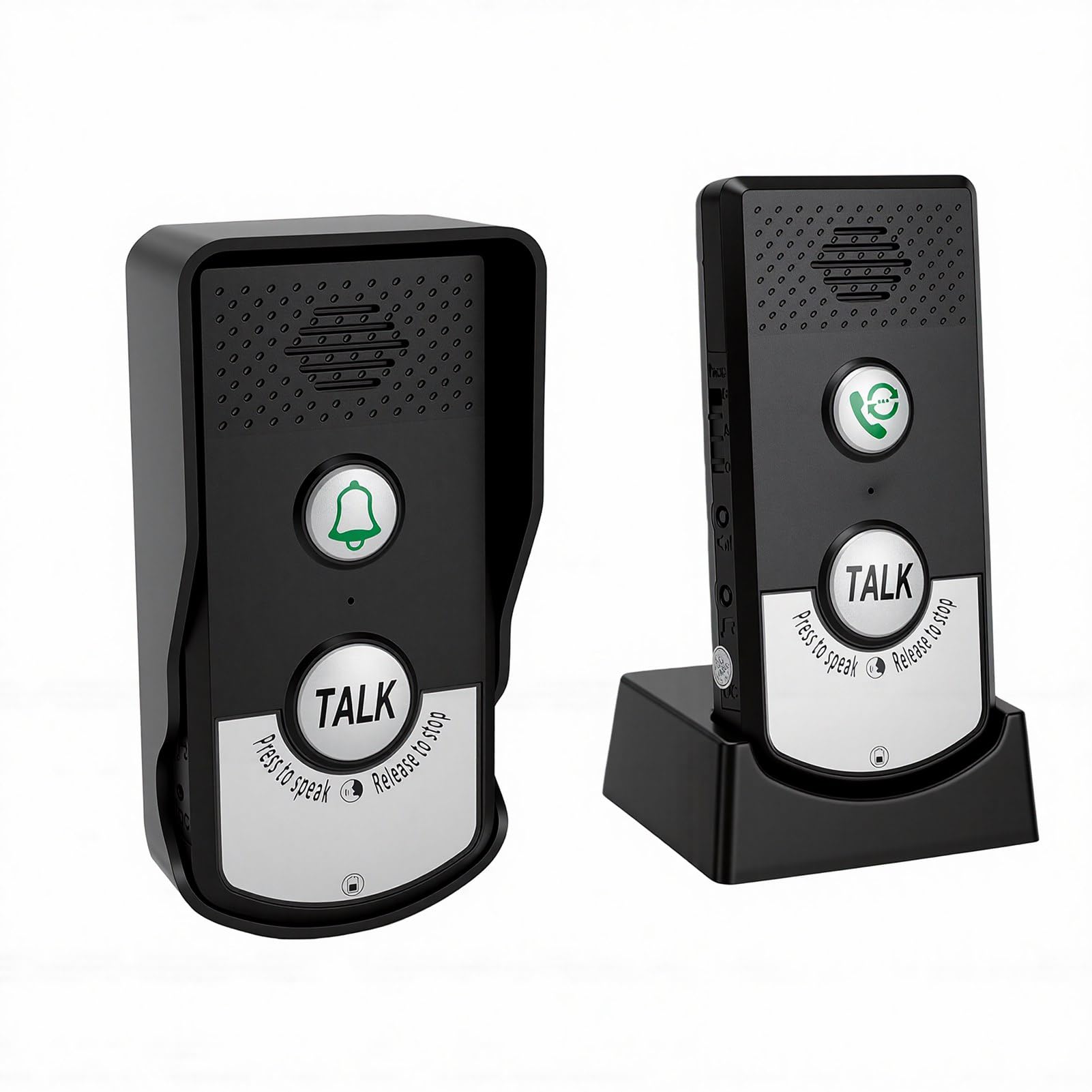 Sonnette sans fil rechargeable 1000m batterie 8 mois aucun WiFi requis Jectse