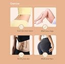 TAITHI Mini Hydraulic Fitness Steper with LCD Display Adjustable Steper with Two Elastic Ropes Suitable for Small Apartments Perfect for Home Workouts & Slimming Exercise (Twist Stepper) gallery image