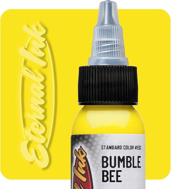 Eternal Ink Tinta para Tatuagem Bumble Bee Yellow, 29,57 mL