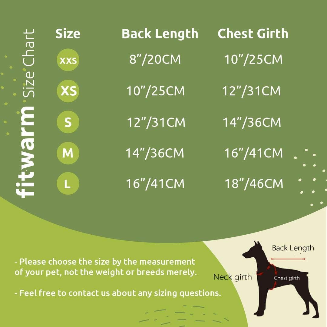 Fitwarm Christmas Dog Dresses Holiday Outfits Pet Clothes Cat Costume Polka Dot Red Small : Pet Supplies