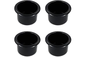 T Tulead Cup Holder Insert for Table Set of 4
