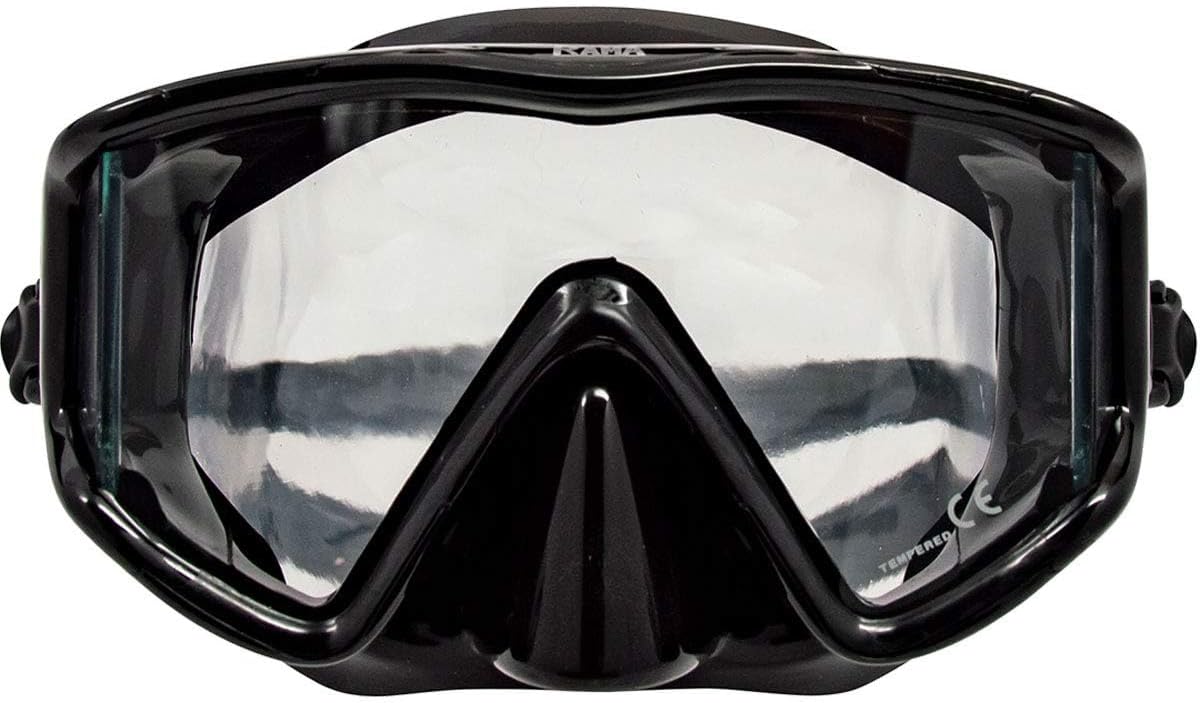 Genesis Rama Mask with Purge (Black/Silicone)