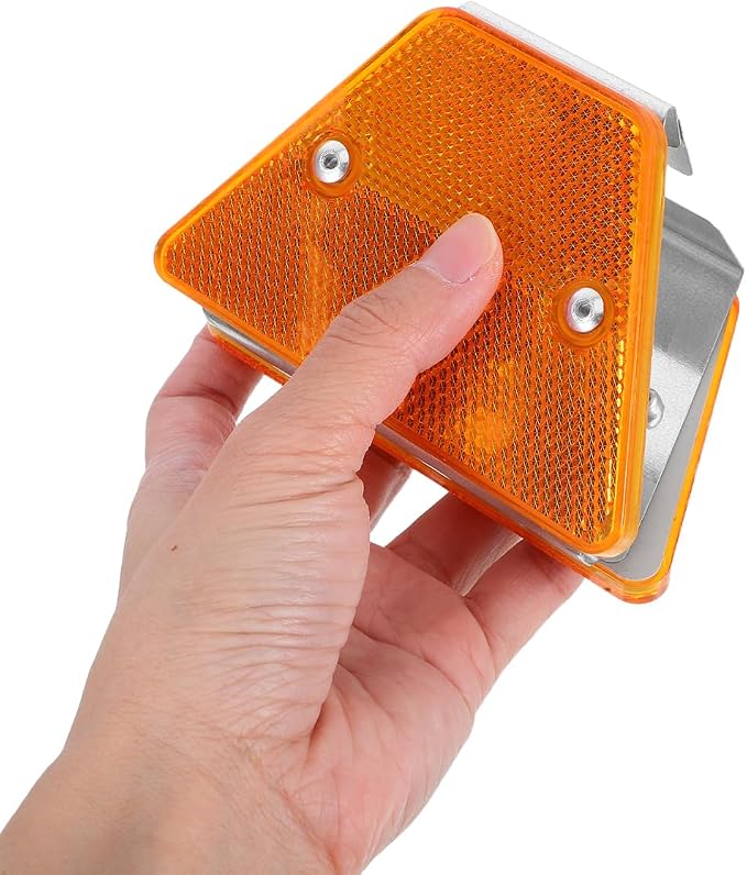 Marcadores reflectantes para entradas de vehículos 4 piezas miniatura 5