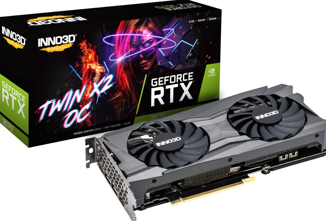 Inno3D GeForce RTX 3070 Twin X2 OC LHR 8GB Inno3D GeForce RTX 3070 Twin X2 OC LHR 8GB
