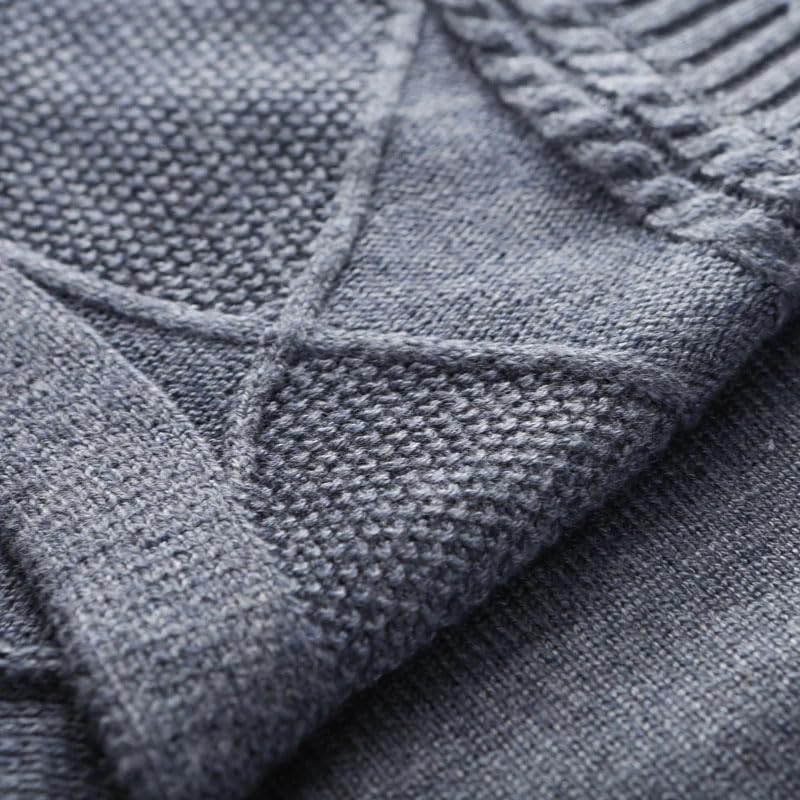 Men Knit Vest Sleeveless Buttons Down Sweater Thick Basic Warm Casual Vest Sleeveless Cardigan3