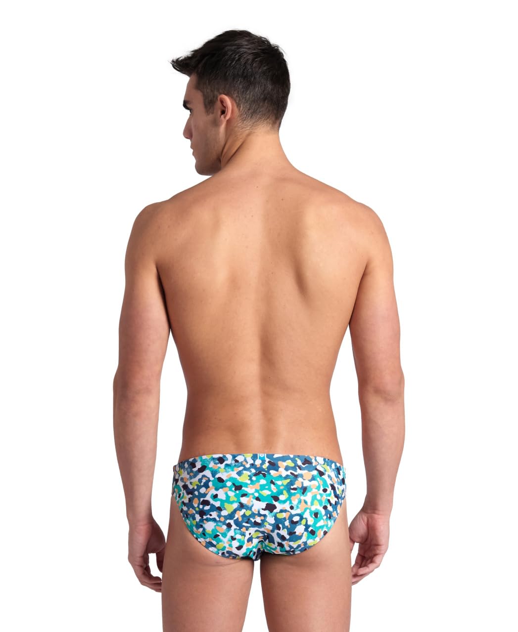 arena Santamarias R Costume da Bagno Uomo, Costume Slip Uomo Mare e Piscina in Tessuto Foderato MaxFit Eco Resistente al Cloro e al Sale, Protezione UV 50+