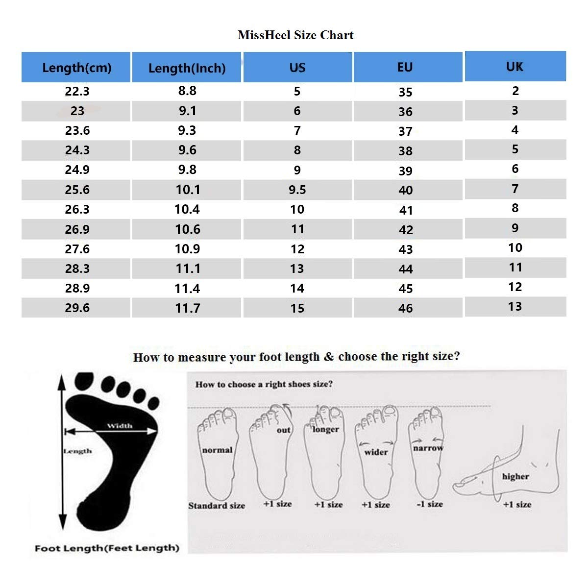 MissHeel Bottines à lacets Plateforme avec chaînes, talon bas