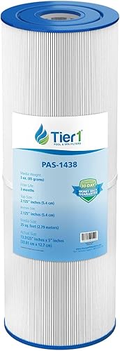 Miniatura 9 de Tier1 Cartucho de filtro para piscina y spa, paquete de 4  Reemplazo para Dynamic 17-2327, Pleatco PRB25-IN, 817-2500, R173429, Unicel C-4326 y más
