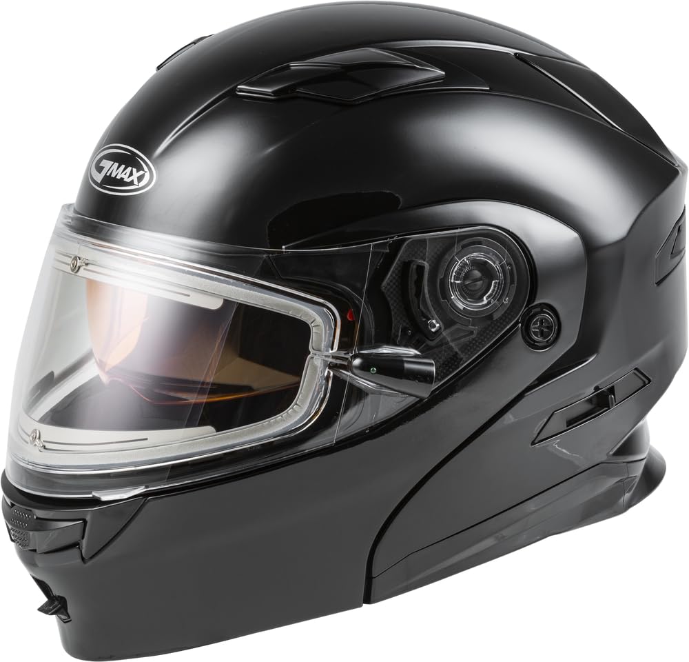 GMAX MD-01S Modular Snow Helmet Solid w/Quick Release Buckle Electric shield