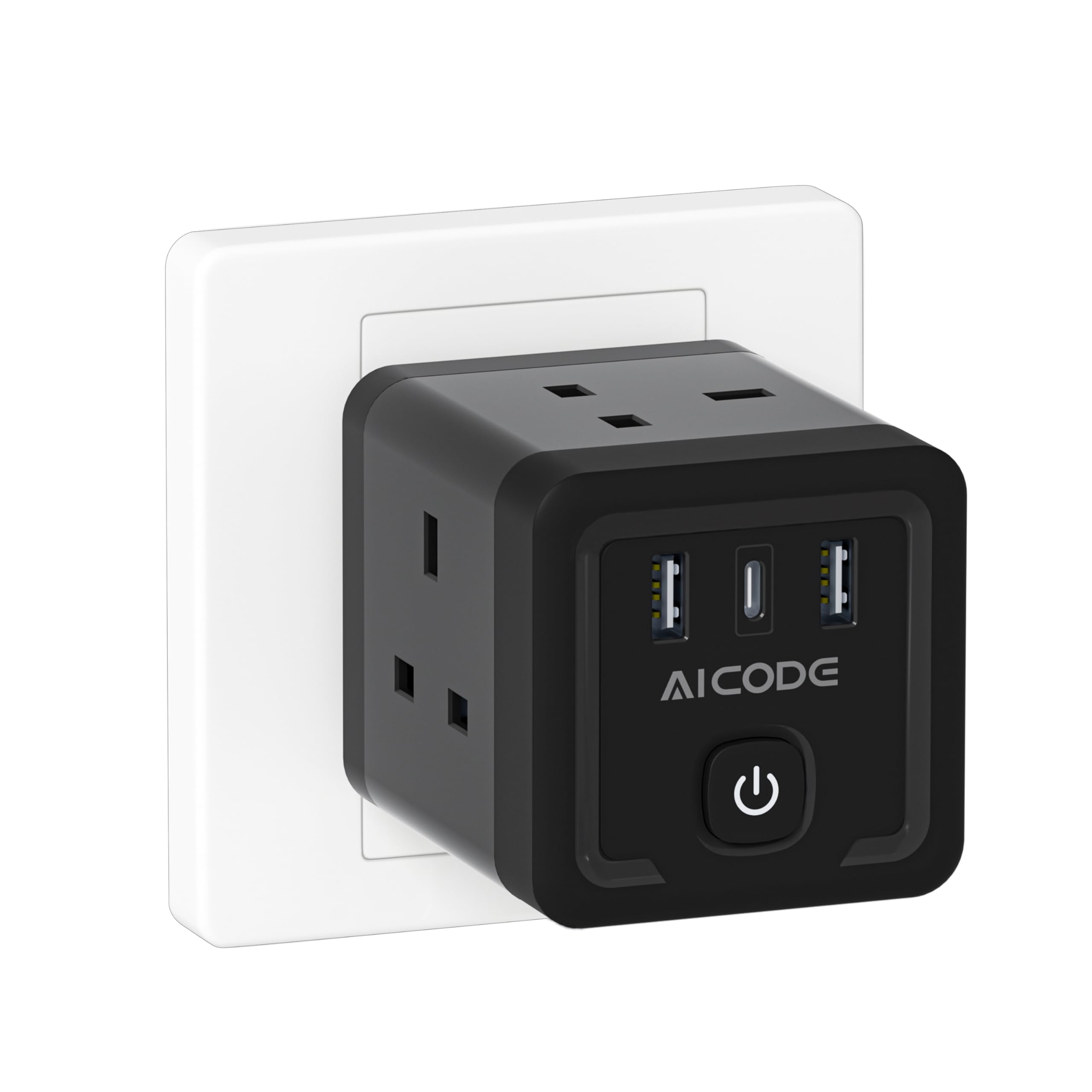Multi Plug Adapter with 3 USB