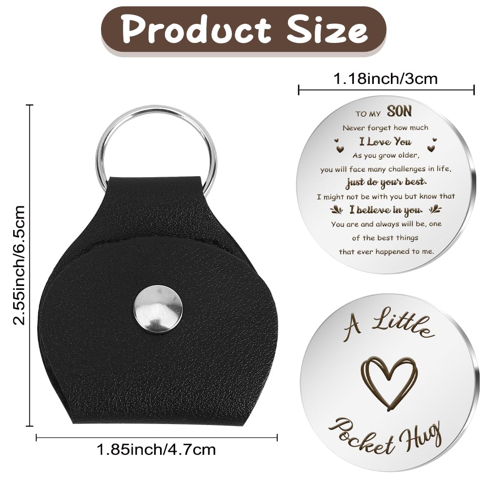 Pocket Hug Token Gifts for Men Women Boyfriend Girlfriend Valentine Gift Inspirational Gift Graduation Birthday Gift